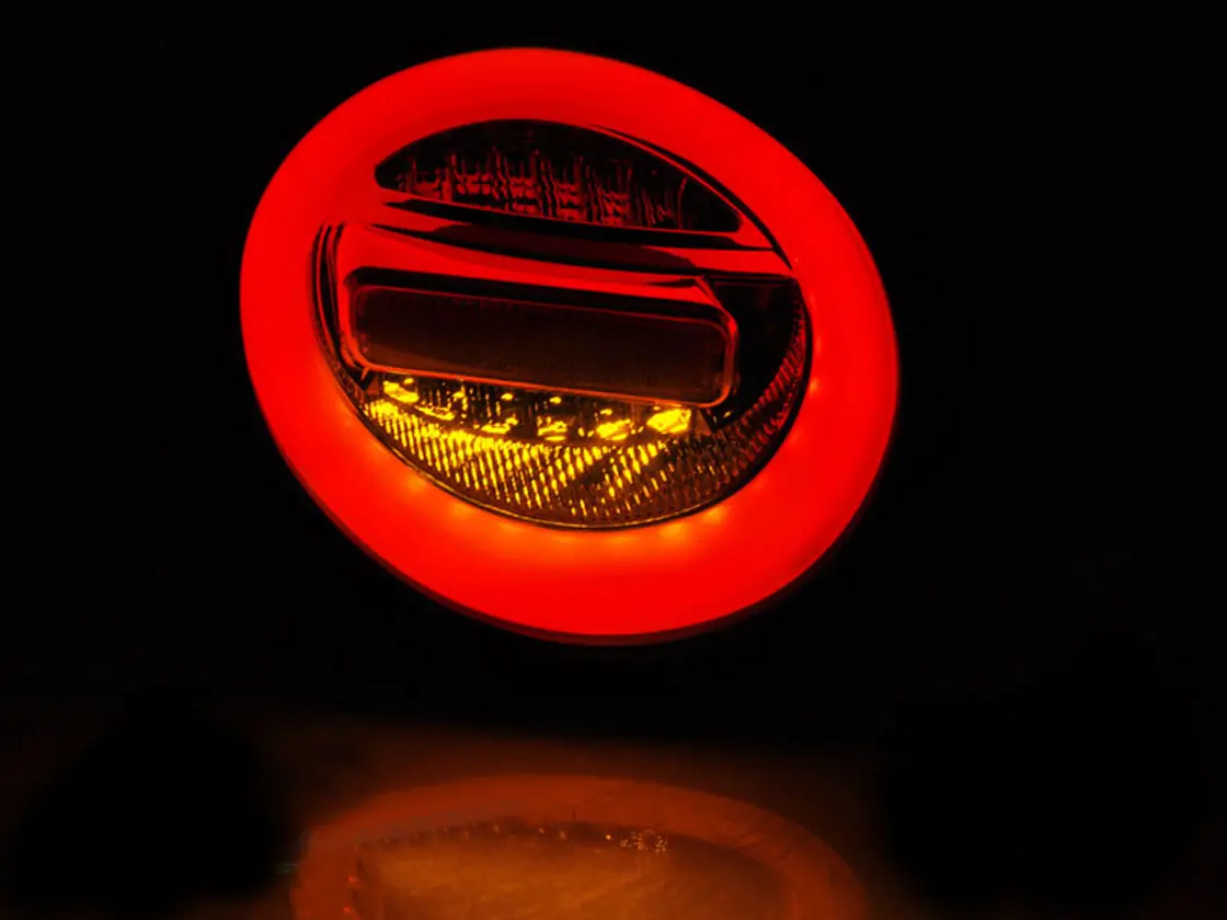 Baklykter LED Dynamisk VOLKSWAGEN NEW BEETLE 1998-2005 LIGHTS RED SMOKE