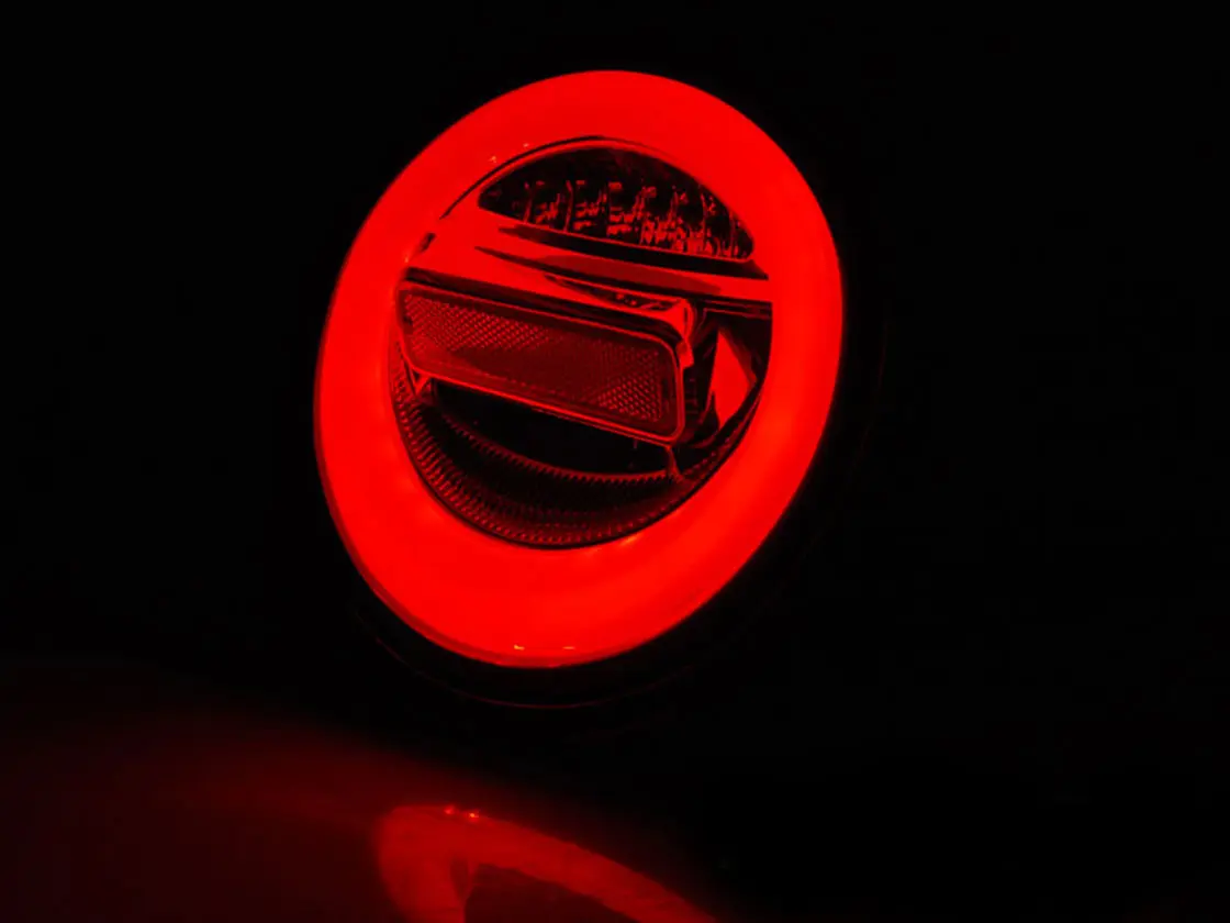 Baklykter LED Dynamisk VOLKSWAGEN NEW BEETLE 1998-2005 LIGHTS RED SMOKE – bilde 2