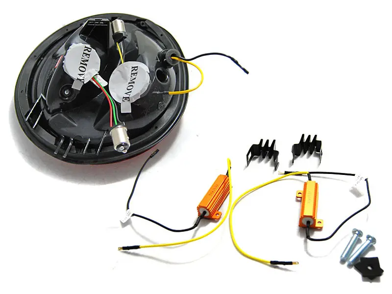 Baklykter LED Dynamisk VOLKSWAGEN NEW BEETLE 1998-2005 RED WHITE – bilde 4