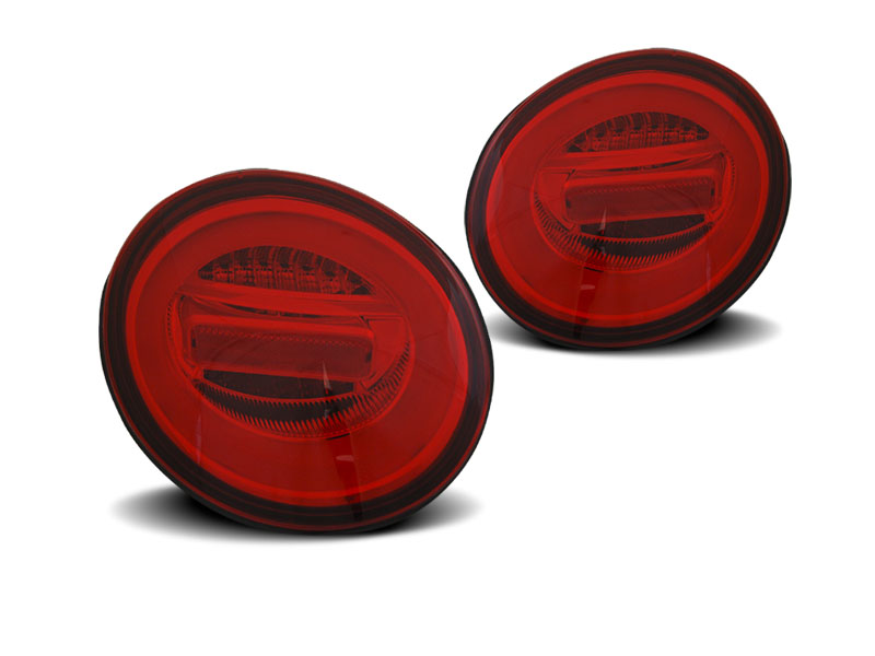 Baklykter LED Dynamisk VOLKSWAGEN NEW BEETLE 1998-2005 RED WHITE – bilde 5
