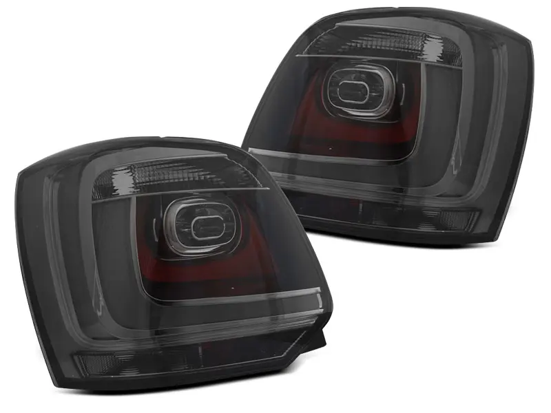 Baklykter LED Dynamisk VOLKSWAGEN POLO 2009-2014 SMOKE – bilde 3