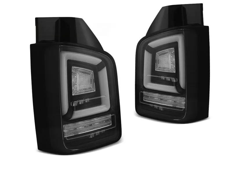 Baklykter LED Dynamisk VOLKSWAGEN (T5) 2003-2009 BLACK  – bilde 2