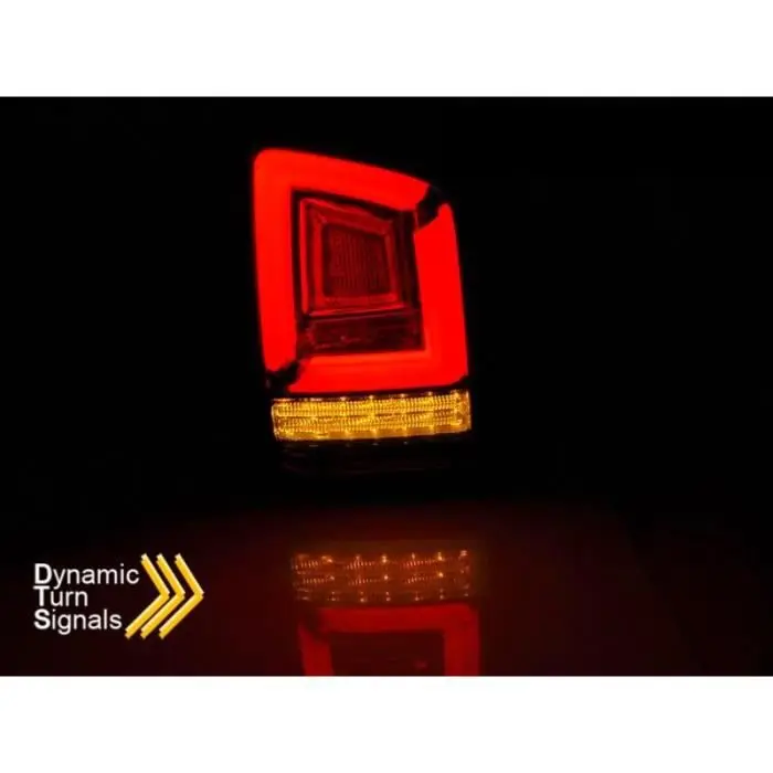 Baklykter LED Dynamisk VOLKSWAGEN (T5) 2003-2009 RED SMOKE – bilde 3