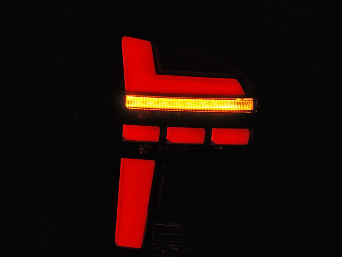 Baklykter LED Dynamisk VOLKSWAGEN T5 2003-2009 RED SMOKE – bilde 4