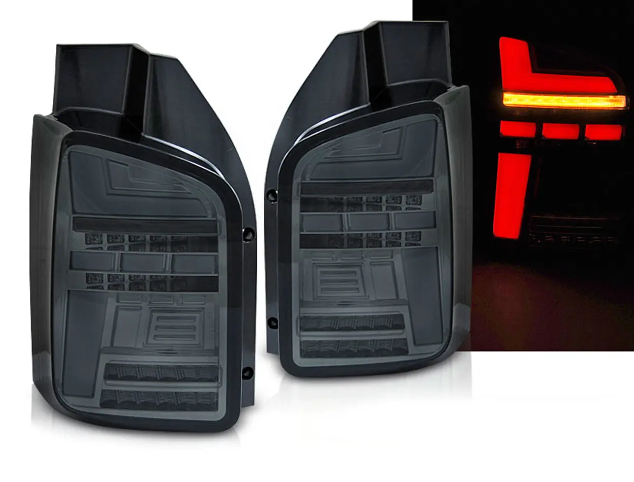 Baklykter LED Dynamisk VOLKSWAGEN T5 2003-2009 SMOKE FULL LED