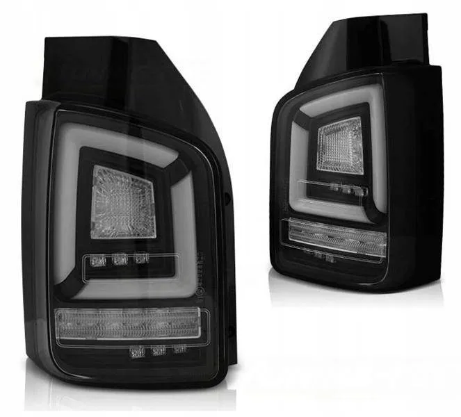 Baklykter LED Dynamisk VOLKSWAGEN (T5) 2010-2015 BLACK – bilde 2