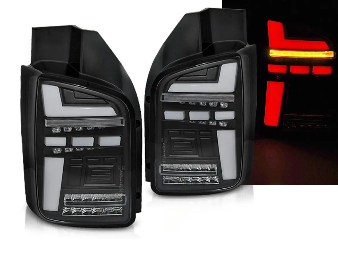 Baklykter LED Dynamisk VOLKSWAGEN T5 2010-2015 LIGHTS BLACK