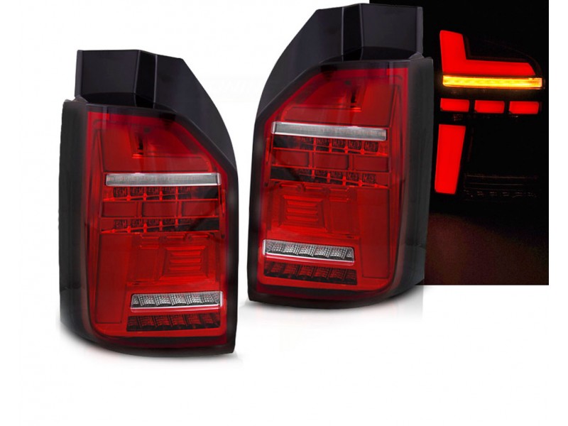 Baklykter LED Dynamisk VOLKSWAGEN T6.1 2020-> RED WHITE