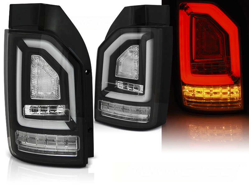 Baklykter LED Dynamisk VOLKSWAGEN T6 2015-2019 BLACK SEQ OEM BULB