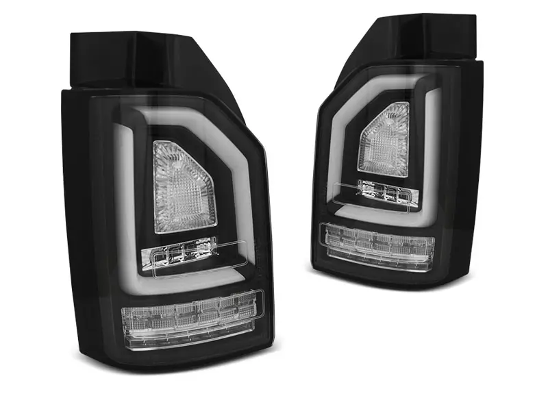 Baklykter LED Dynamisk VOLKSWAGEN T6 2015-2019 BLACK SEQ OEM – bilde 3