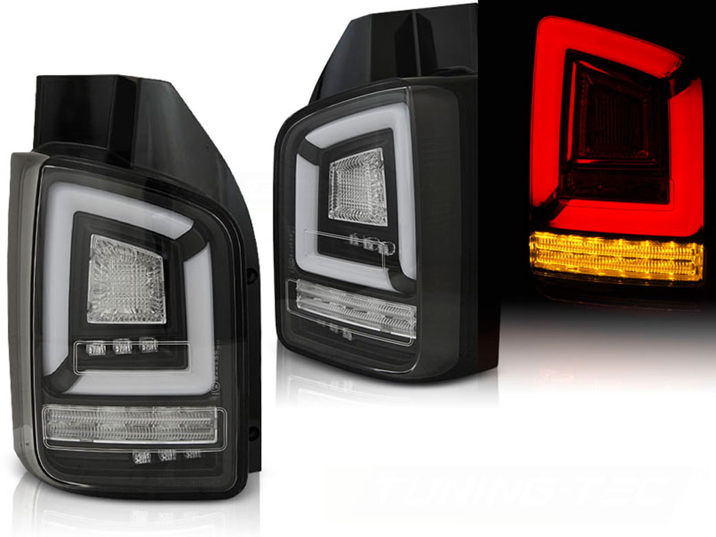 Baklykter LED Dynamisk VOLKSWAGEN T6 2015-2019 LIGHTS BLACK