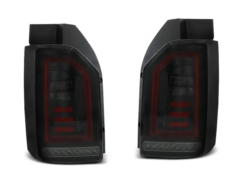 Baklykter LED Dynamisk VOLKSWAGEN (T6) 2015-2019 SMOKE BLACK RED – bilde 5