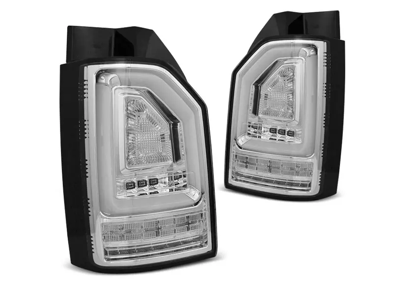 Baklykter LED Dynamisk VOLKSWAGEN T6 2015-> CHROME SEQ OEM BULB – bilde 5