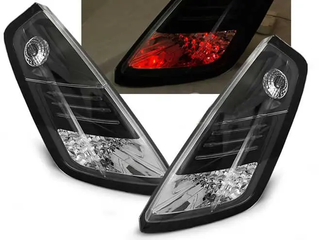 Baklykter LED FIAT GRANDE PUNTO 2005-2009 BLACK