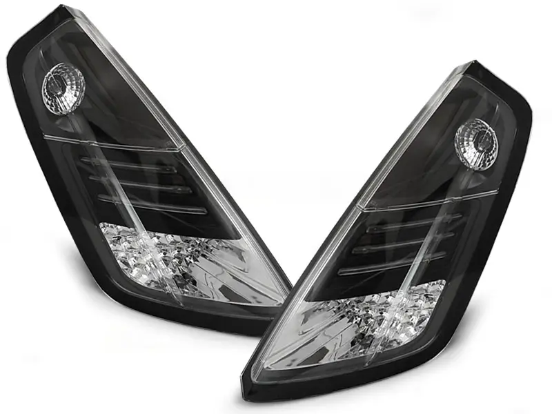Baklykter LED FIAT GRANDE PUNTO 2005-2009 BLACK – bilde 2