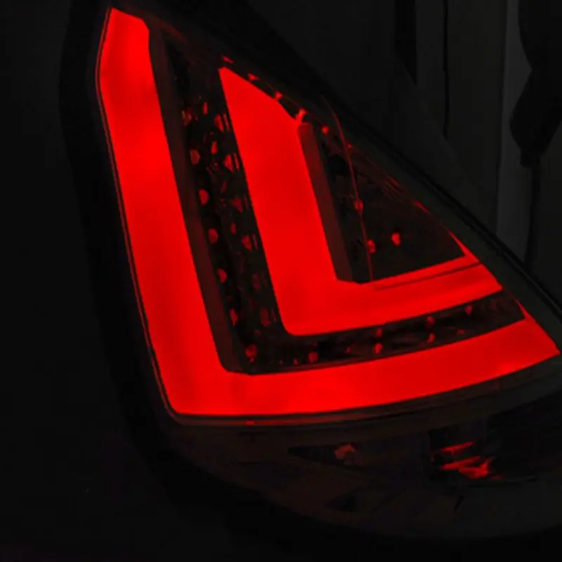 Baklykter LED FORD FIESTA (MK7) 2008-2012 HB CHROME – bilde 3