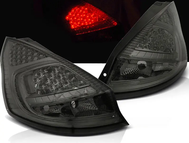Baklykter LED FORD FIESTA MK7 2008-2012 HB SMOKE – bilde 2