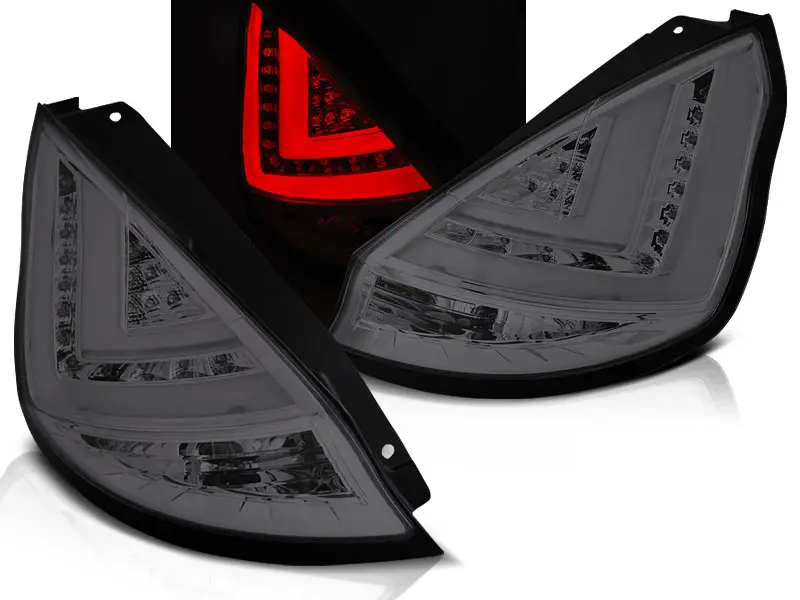 Baklykter LED FORD FIESTA (MK7) 2012-2016 HB SMOKE