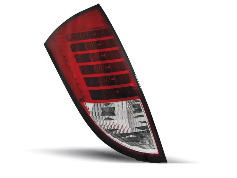 Baklykter LED FORD FOCUS 1 HB 1998-2004 RED WHITE – bilde 2