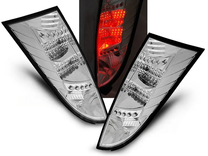 Baklykter LED Ford Focus I Hatchback 1998 - 2004 │ CHROME