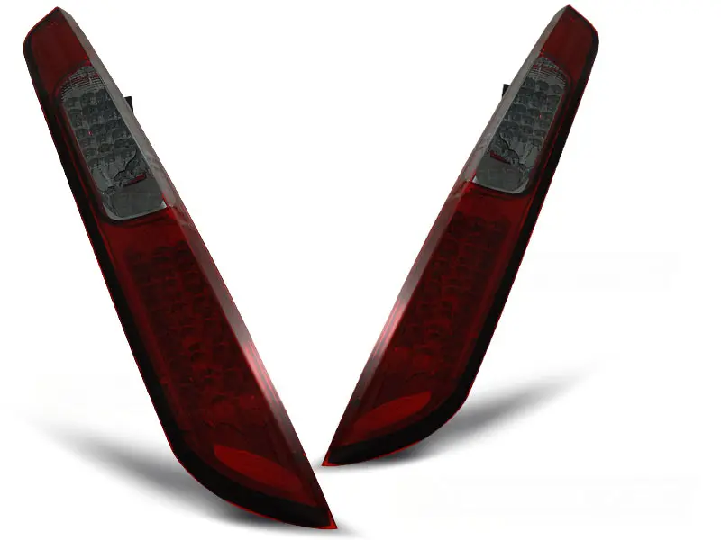 Baklykter LED Ford Focus II Hatchback 2004 - 2007 │ RED SMOKE – bilde 2