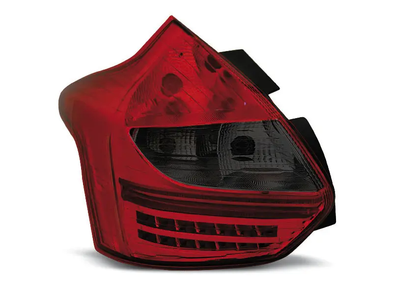 Baklykter LED Ford Focus III Hatchback 2010 - 2014 │ RED SMOKE – bilde 4