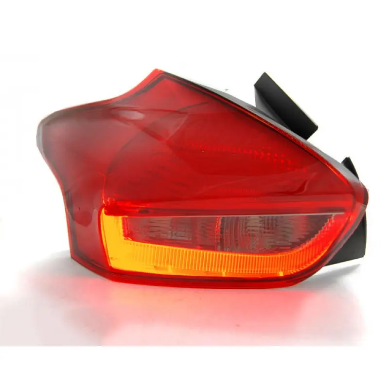 Baklykter LED Ford Focus III Hatchback Facelift 2014 - 2019 │ RED SMOKE – bilde 4