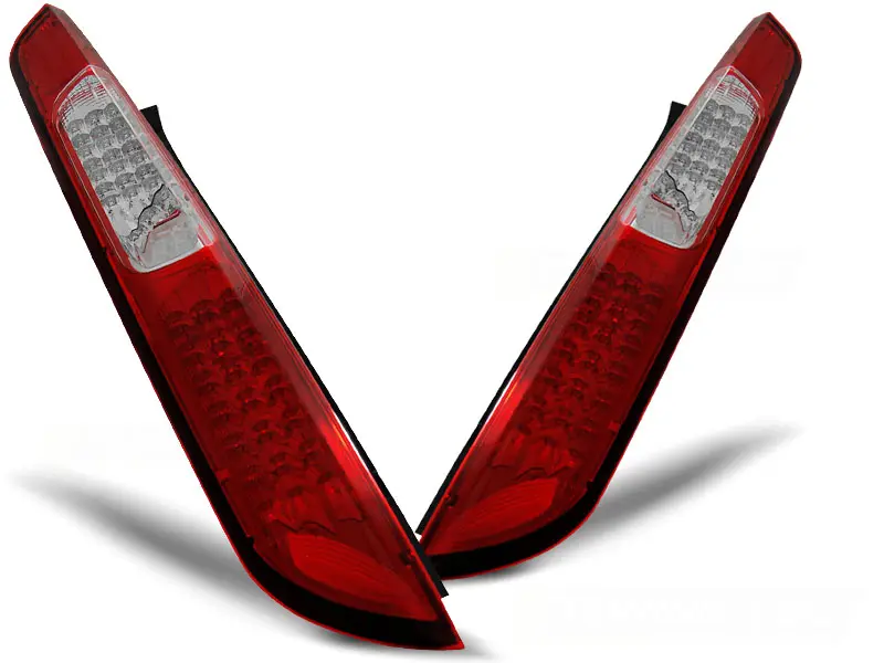 Baklykter LED FORD FOCUS (MK2) 2008-2010 HB RED WHITE