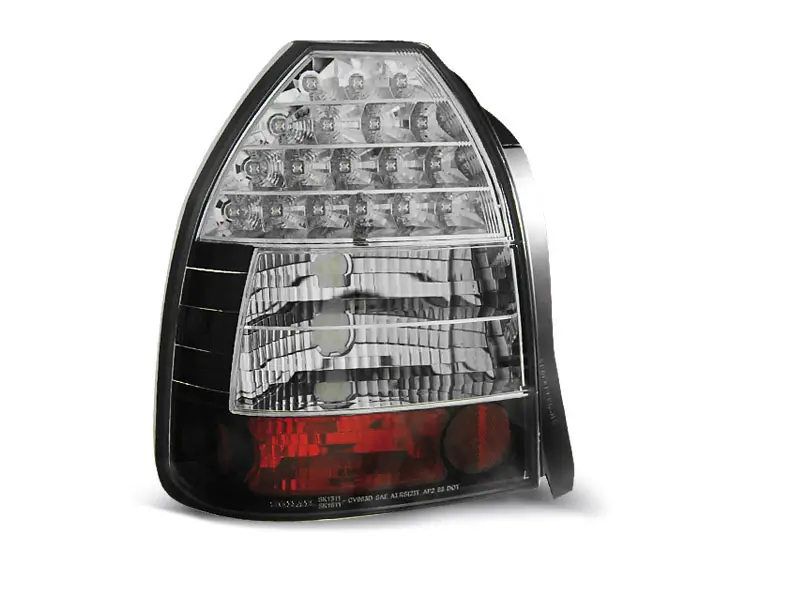 Baklykter LED HONDA CIVIC 1995-2001 3D BLACK  – bilde 3