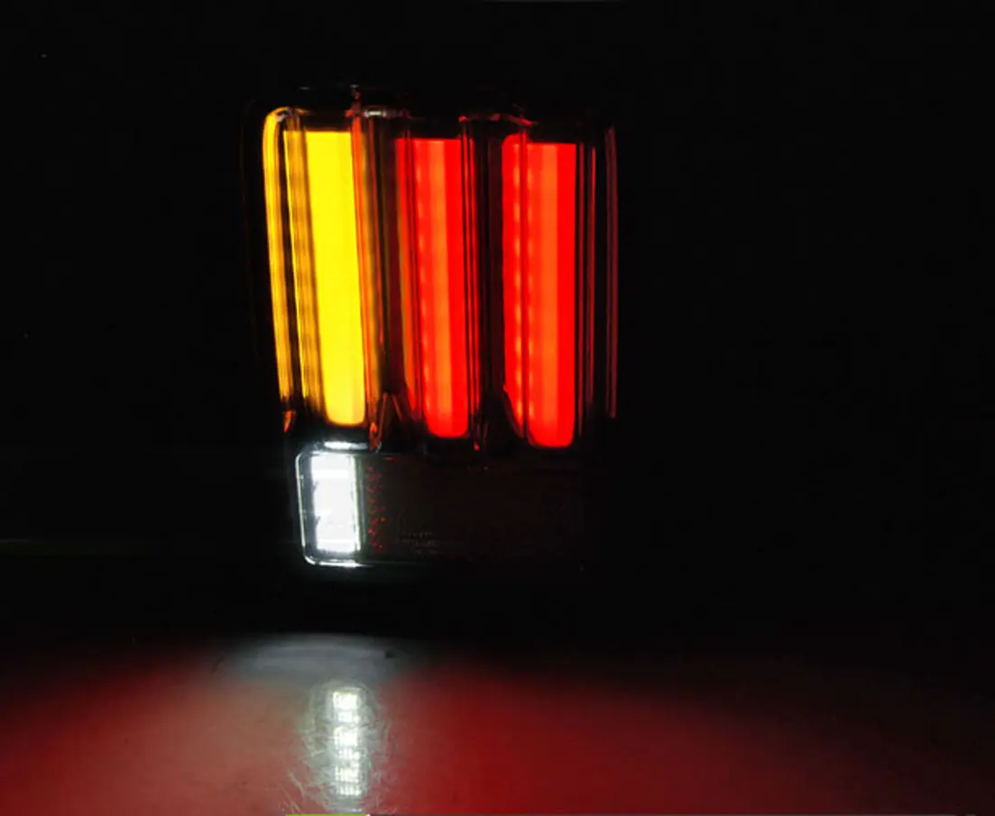 Baklykter LED Jeep Wrangler JK 2006 - 2018 │ BLACK – bilde 3