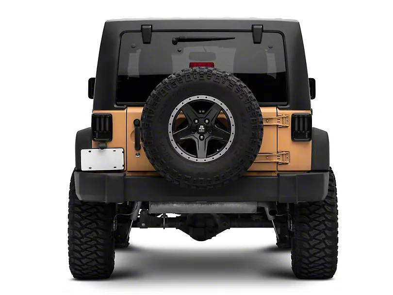 Baklykter LED Jeep Wrangler JK 2006 - 2018 │ SMOKE BLACK – bilde 6