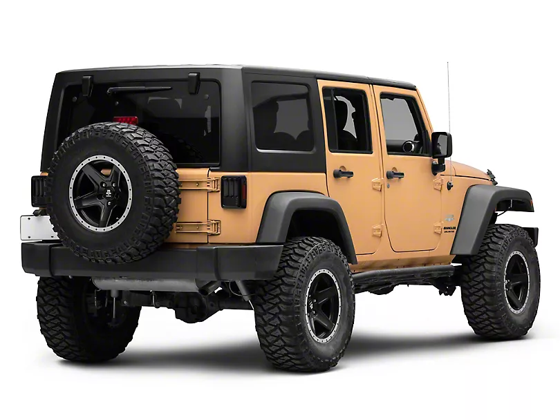 Baklykter LED Jeep Wrangler JK 2006 - 2018 │ SMOKE BLACK – bilde 8