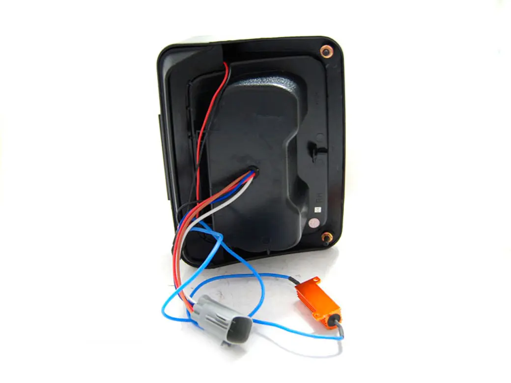 Baklykter LED Jeep Wrangler JK 2006 - 2018 │ SMOKE – bilde 4