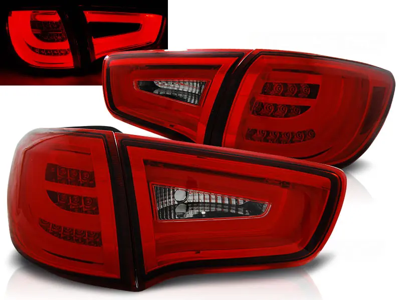 Baklykter LED KKia Sportage III 2010 - 2015 │ RED WHITE
