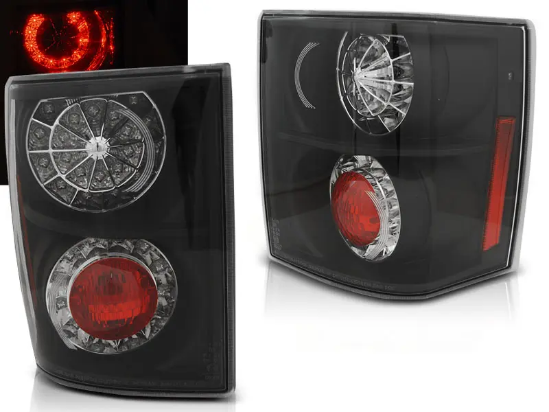 Baklykter LED Land Rover Range Rover (L322) 2002 - 2012 BLACK