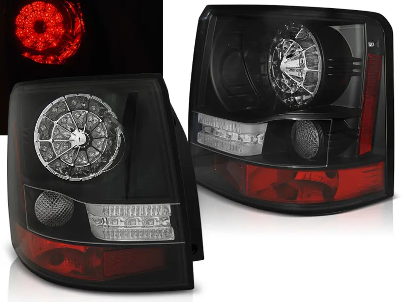 Baklykter LED Land Rover Range Rover Sport (L320) 2005 - 2009 BLACK