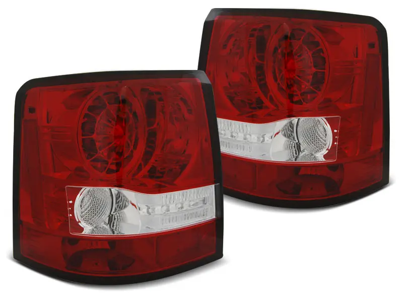 Baklykter LED Land Rover Range Rover Sport (L320) 2005 - 2009 RED WHITE – bilde 4