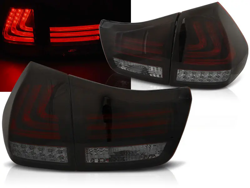 Baklykter LED Lexus RX II 2003 - 2008 | RED SMOKE BLACK