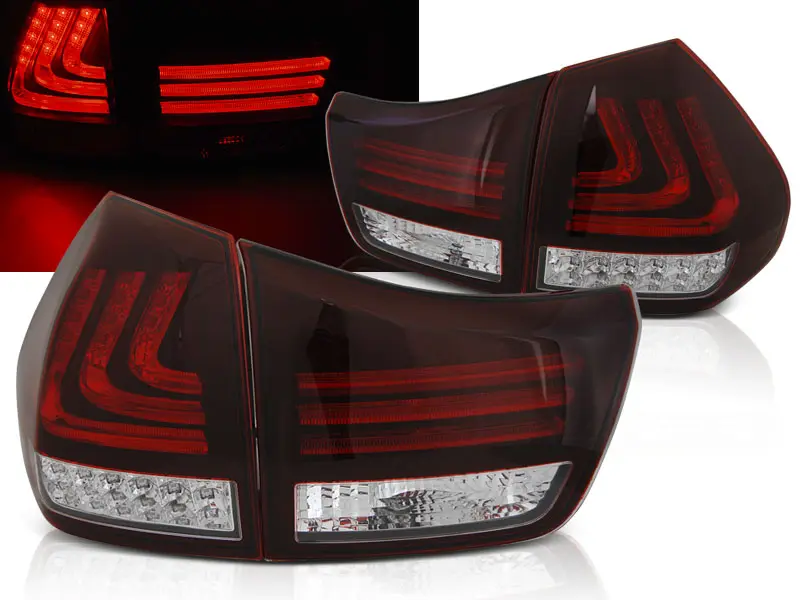 Baklykter LED LEXUS RX II 2003 - 2008 | RED WHITE BLACK