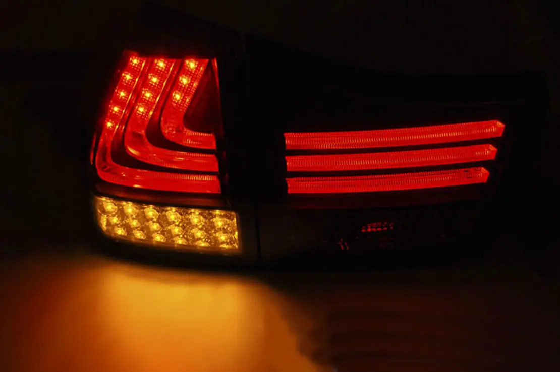 Baklykter LED LEXUS RX II 2003 - 2008 | RED WHITE BLACK – bilde 2