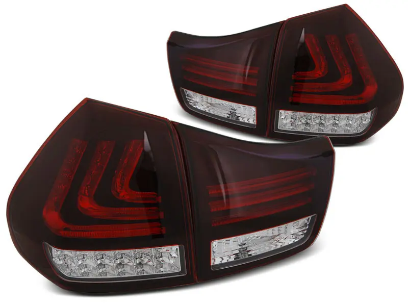 Baklykter LED LEXUS RX II 2003 - 2008 | RED WHITE BLACK – bilde 4