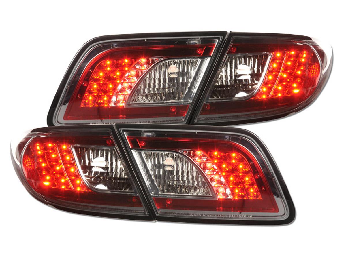 Baklykter LED MAZDA 6 2002-2007 SEDAN CHROME – bilde 2
