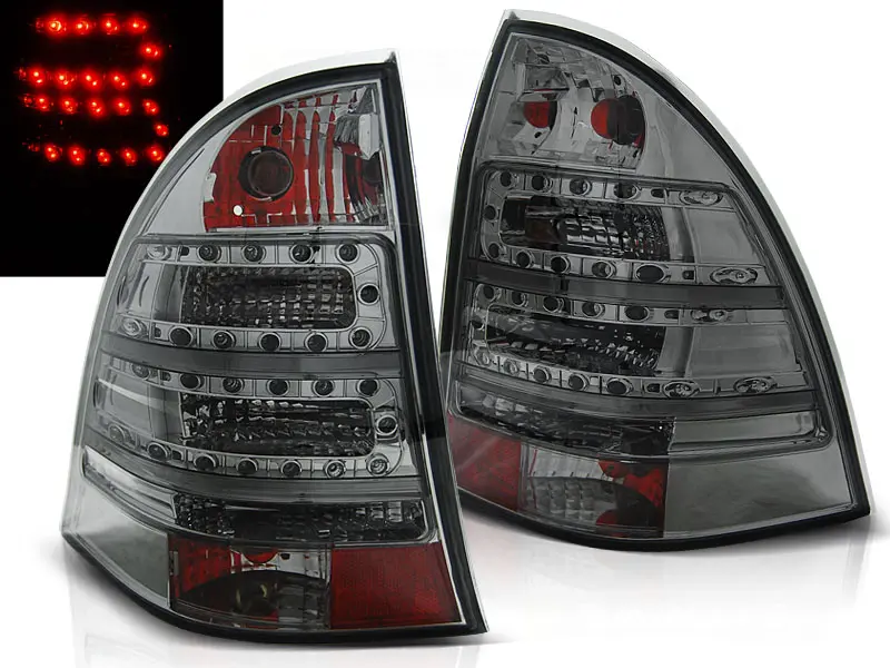 Baklykter LED MERCEDES-BENZ C-Klasse (W203) 2000-2007 SMOKE
