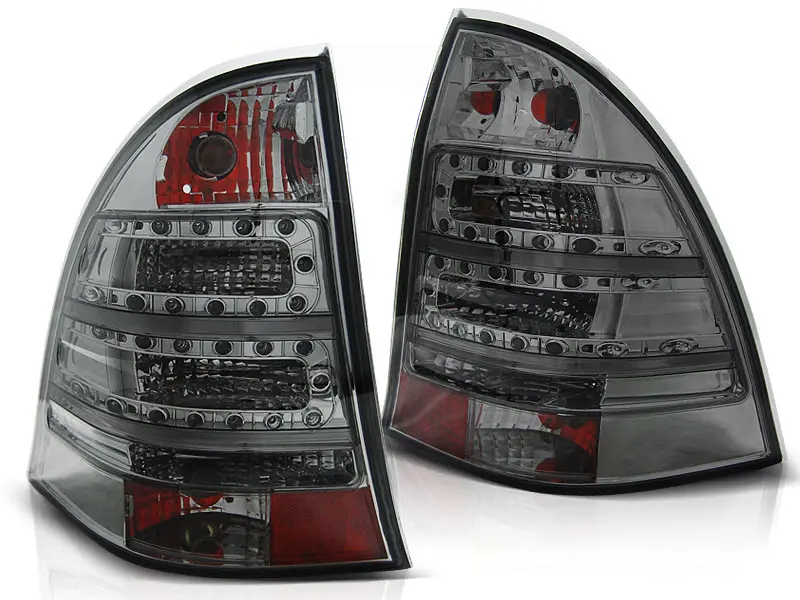 Baklykter LED MERCEDES-BENZ C-Klasse (W203) 2000-2007 SMOKE – bilde 2