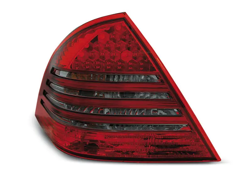 Baklykter LED MERCEDES-BENZ C-Klasse (W203) SEDAN 2000-2004 RED SMOKE – bilde 3