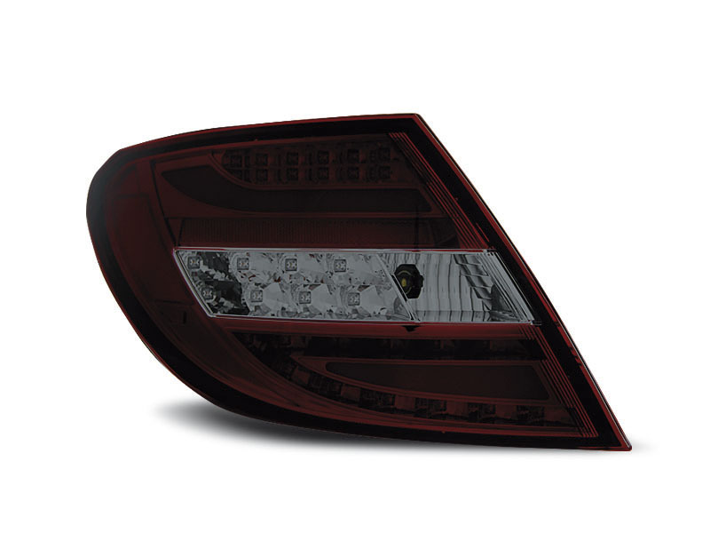 Baklykter LED MERCEDES-BENZ C-Klasse (W204) 2007-2010 RED SMOKE – bilde 3