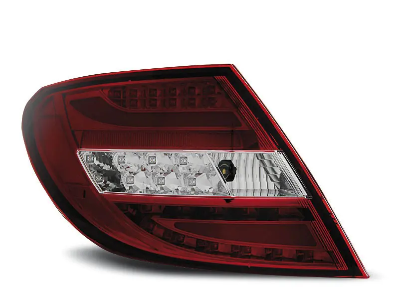 Baklykter LED MERCEDES-BENZ C-Klasse (W204) 2007-2010 RED WHITE – bilde 3