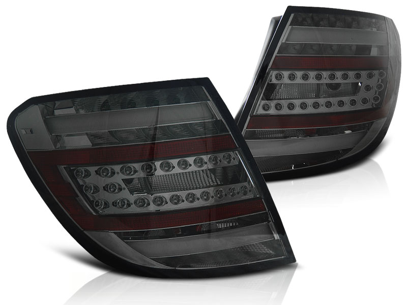 Baklykter LED MERCEDES-BENZ C-Klasse (W204) 2007-2010 SMOKE – bilde 2