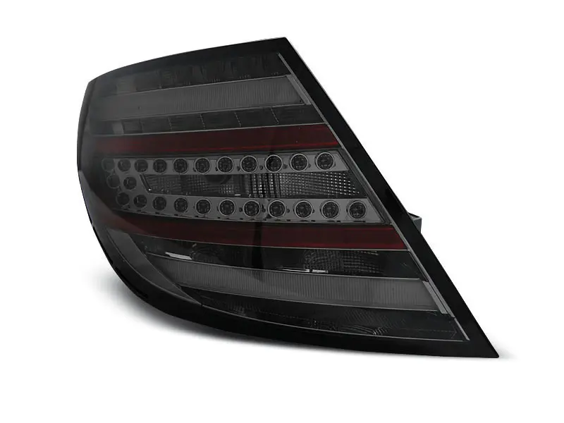 Baklykter LED MERCEDES-BENZ C-Klasse (W204) SEDAN 2007-2010 SMOKE BAR – bilde 3