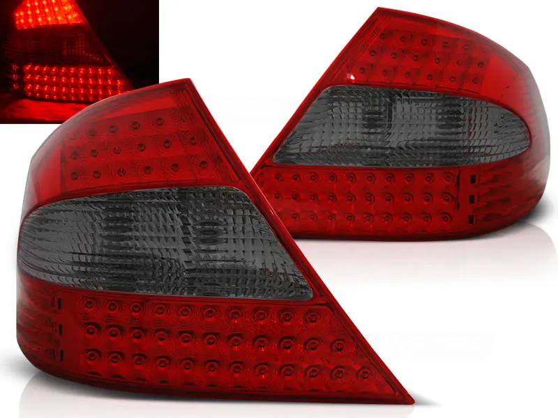 Baklykter LED MERCEDES-BENZ CLK (W209) 2003-2010 RED SMOKE